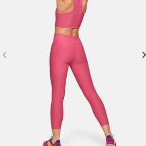 Outdoor Voices 3/4 Warm Up Legging in Flamingo
